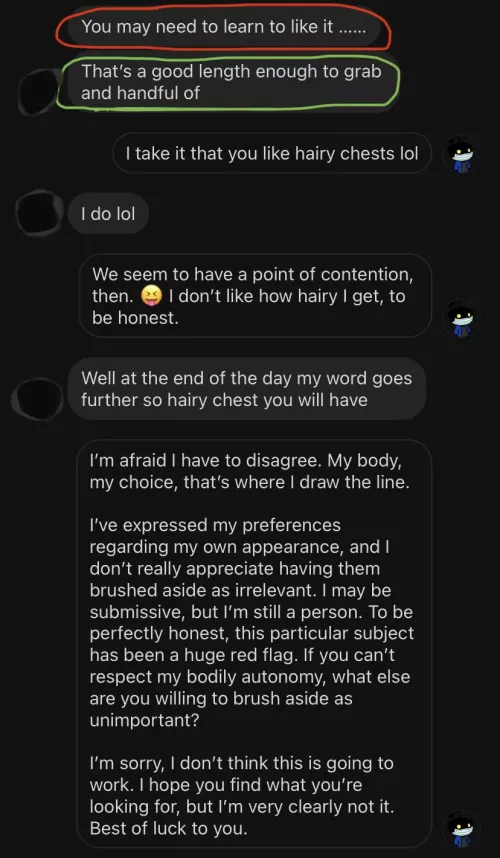 Don’t be afraid to stand up for yourself. by UnboundTarget