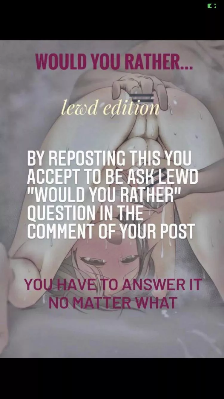 Don’t be boring🥰😖 posted by malte2321