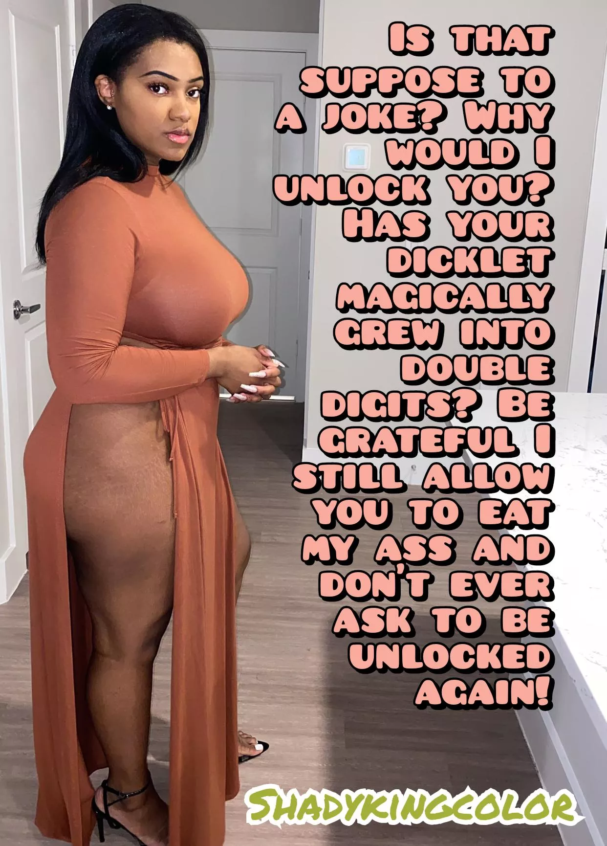 Don't be offensive posted by Shadykingcolor