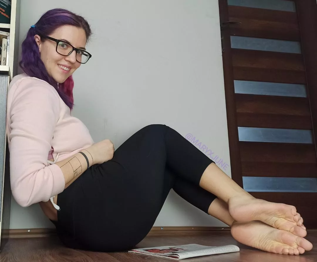 Don't be shy ;) posted by MaryJunefeet