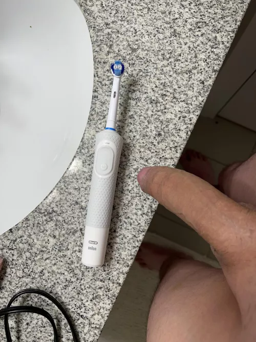 Don’t forget to brush your teeth before you go to bed. Hygiene is very i(m)portant. 😝 by No-Size4406