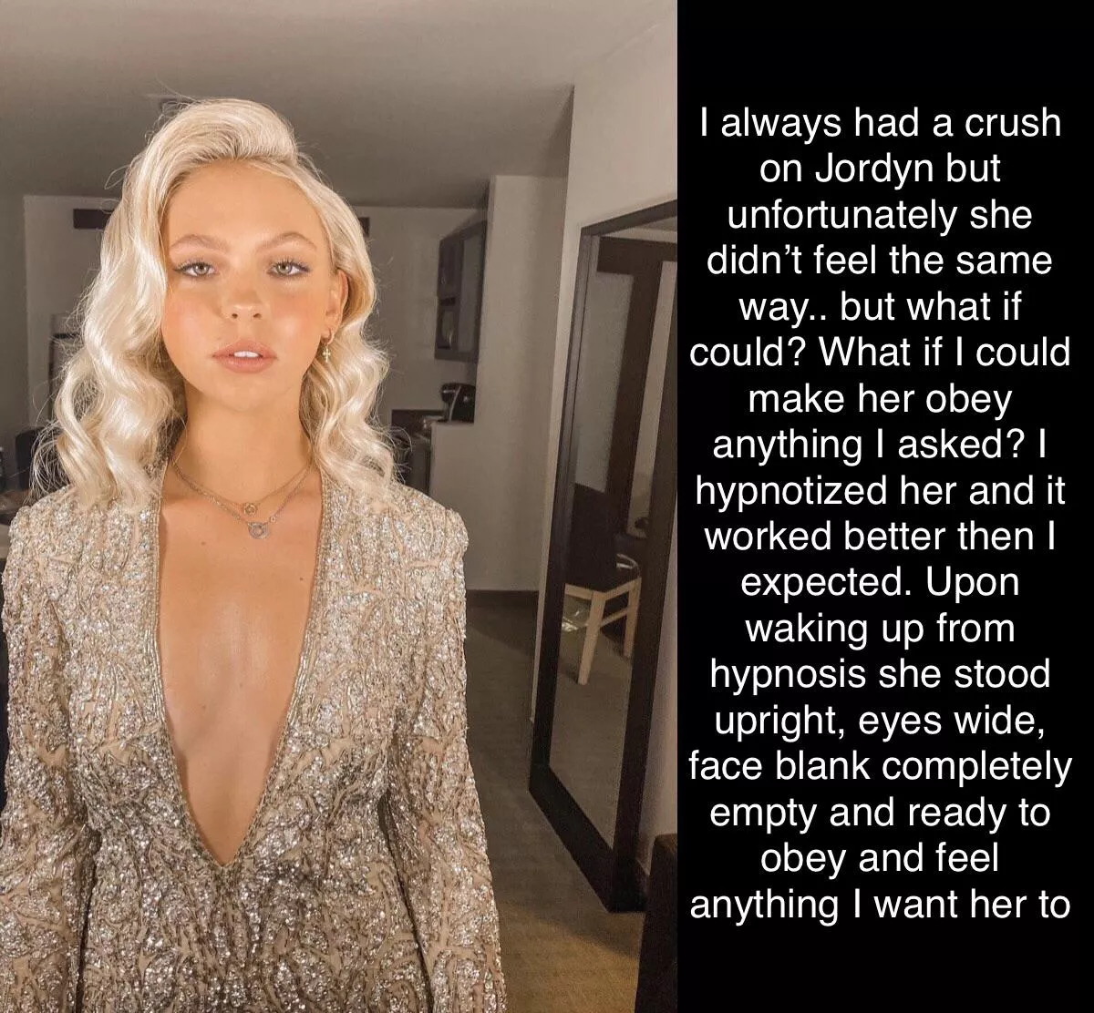 Don’t know if this kinda thing is allowed here but I’d love it if anyone could play her and continue this posted by Fuckless1