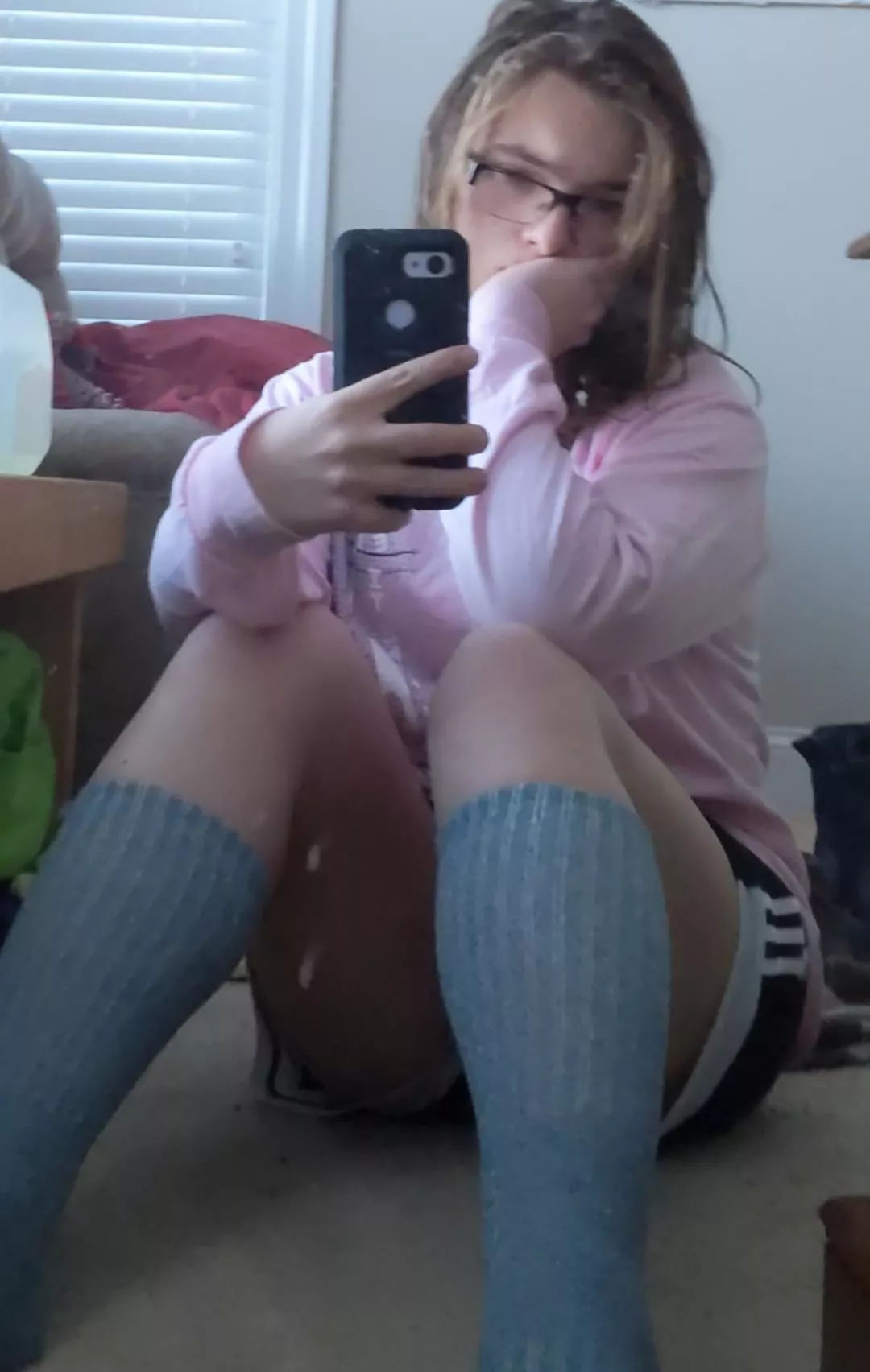 dont let my wet hair distract u from my tops cuteness posted by iwillbeokayipromise