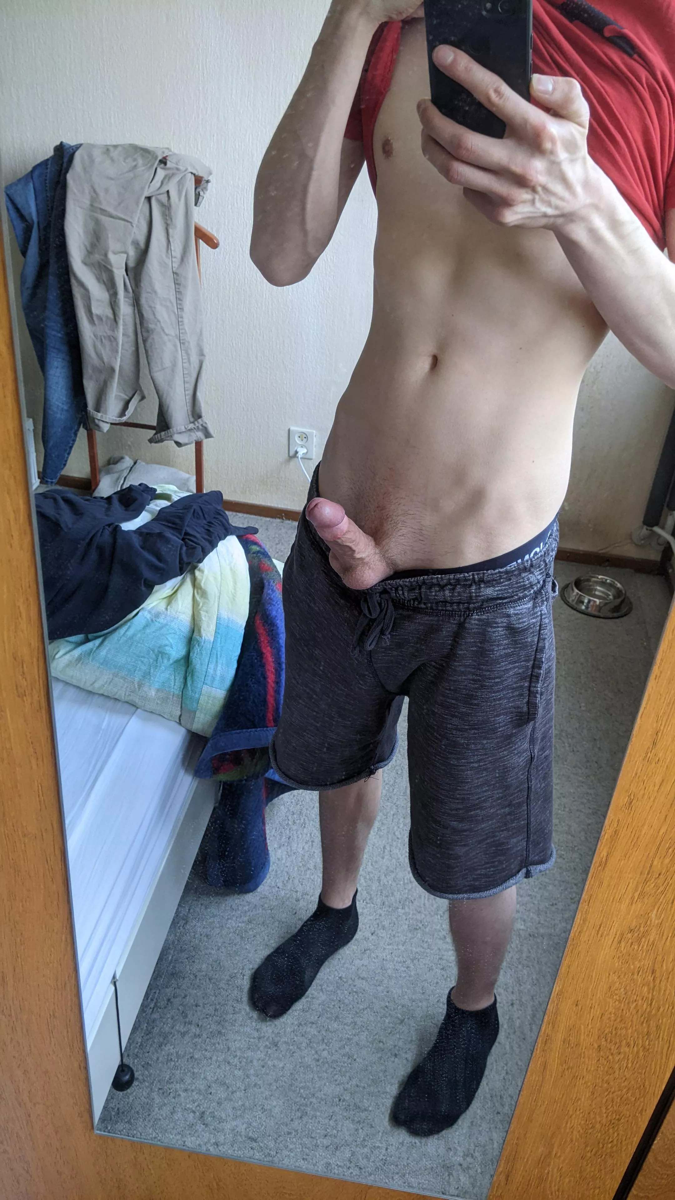 Don't look my pants slipped off 😣🥺 posted by Makronyyy