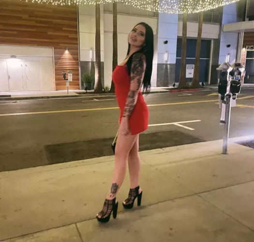 Dont really wear heels but was feeling hot hahah by idkforusername