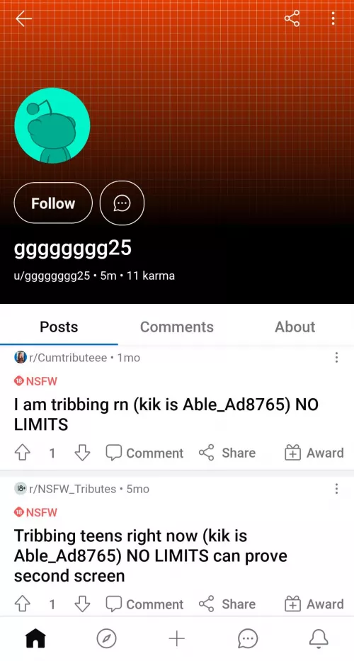 Don't send anything to this profile!! Just another scammer and collector!! by Teen_cumtriber