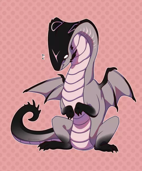 Don't spook her! (Art by me) by GoatessOnFA