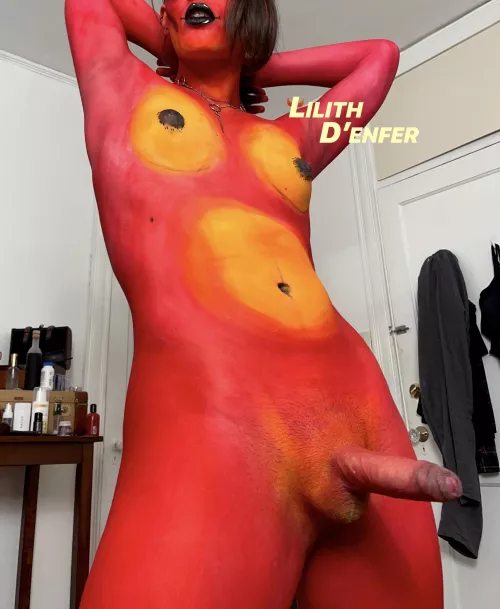 Don’t you want to taste, darling? 😈🍆🫦 by Lilith_Denfer