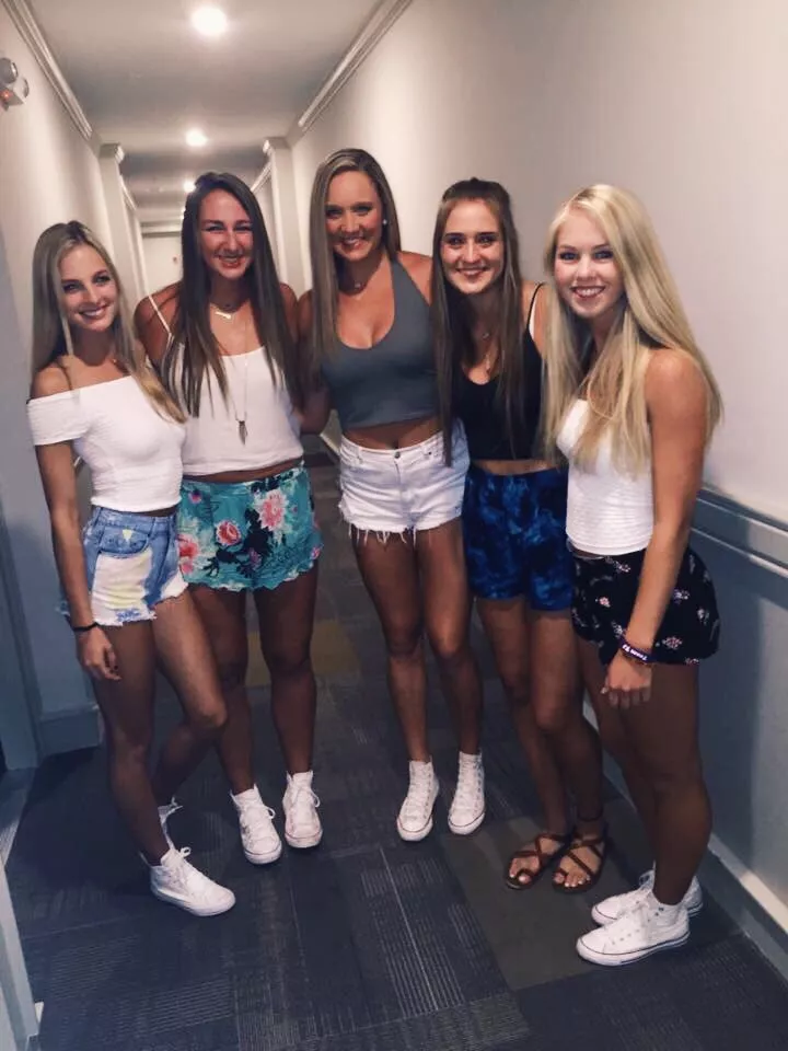 dorm hallway girls posted by 1orangetiger