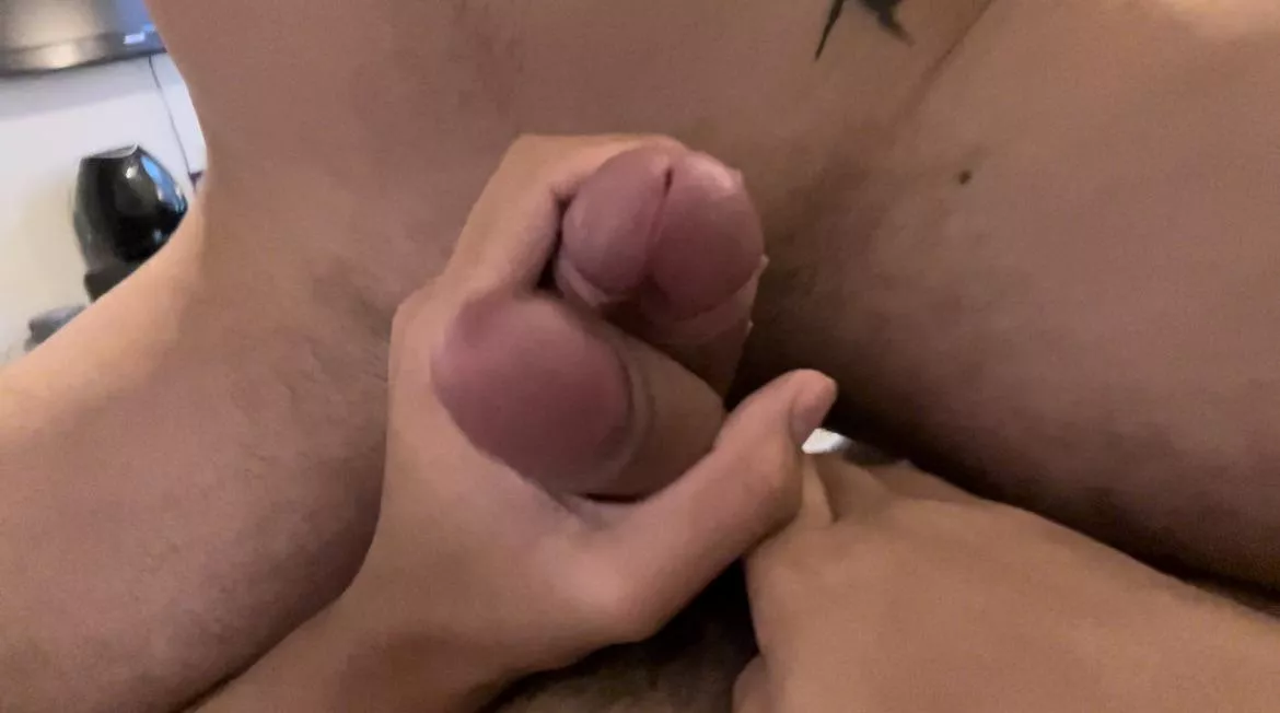 double jerk always feels good with his dick on top of mine 😩😈💦 posted by No_Moose_2061