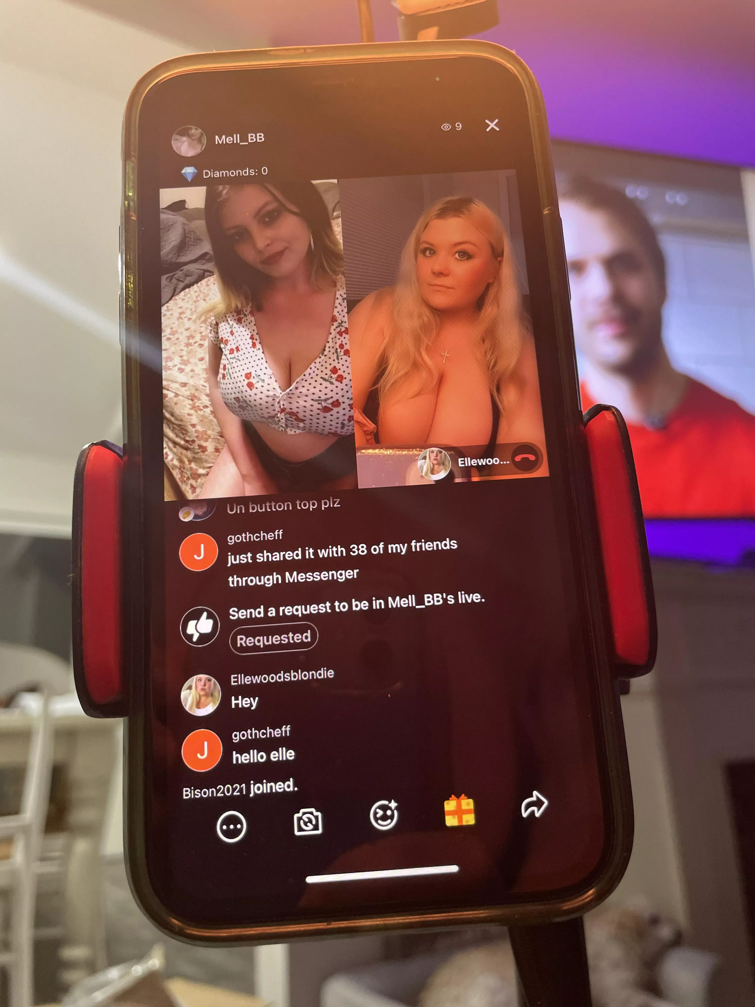 Double toy show GIANT boobies Inside posted by realLillywoodbaby