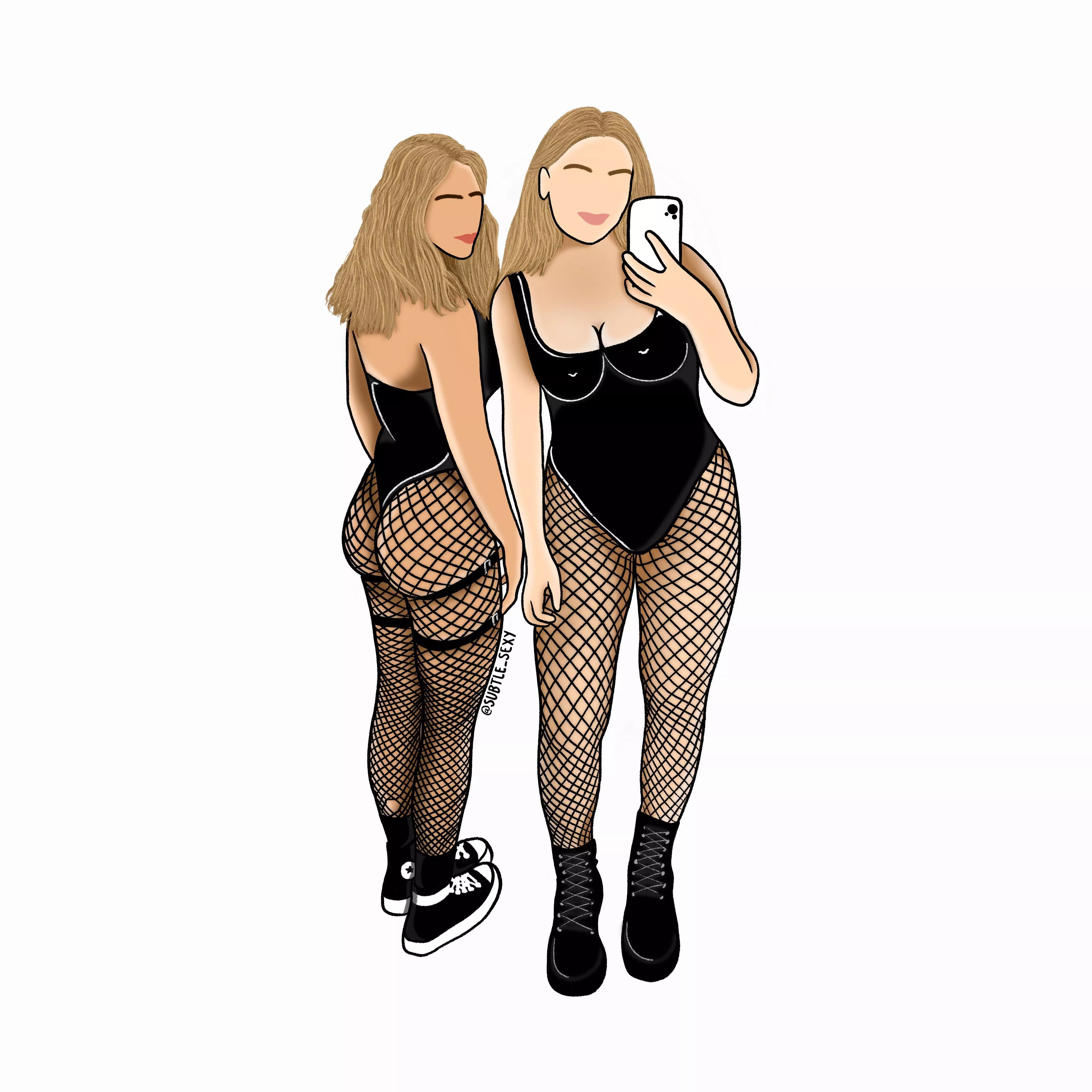 double trouble 👯‍♀️ / by me posted by subtlesexy