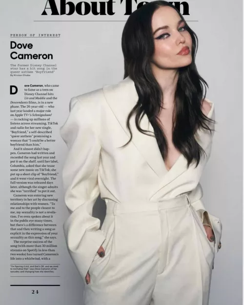 Dove Olivia Cameron by TaylorSwiftIsSexy