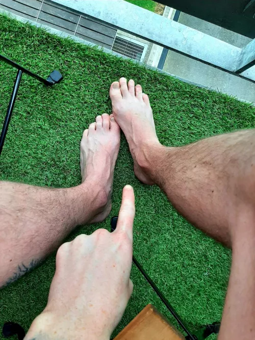 down you go boy ! prove yourself to me 😈 by gayfeetcouple