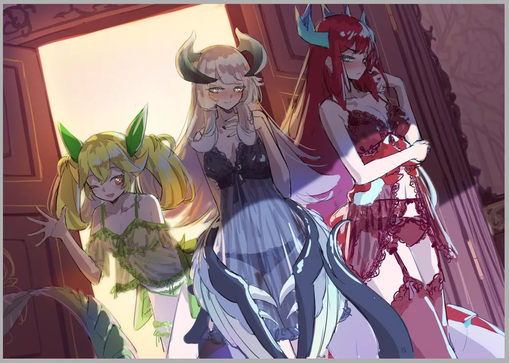 Dragonmaid Nightly Service posted by Old-Moonlight