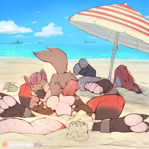 Dragons and Sandcastles (imgonnaloveyou) by TangentYoshi