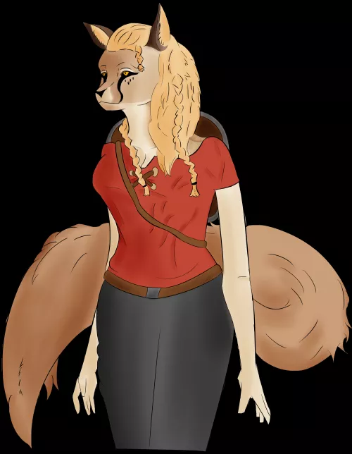 Drawing of Zephrael! by GartorKalden