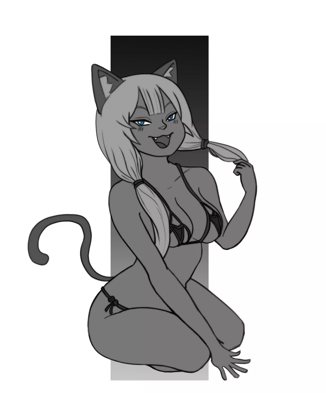 Drawing them lewd catgirls posted by CheerfulJonsku