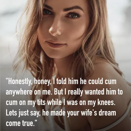 Dreams do cum true. by ConstructionOpen5818