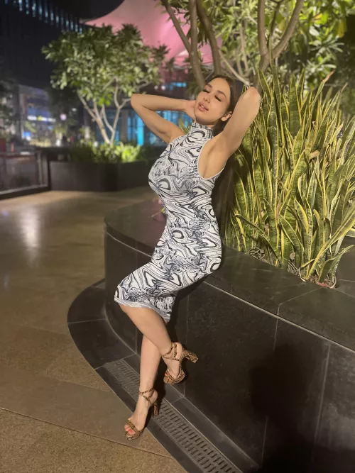 Dress and heels combo by AdOne9317