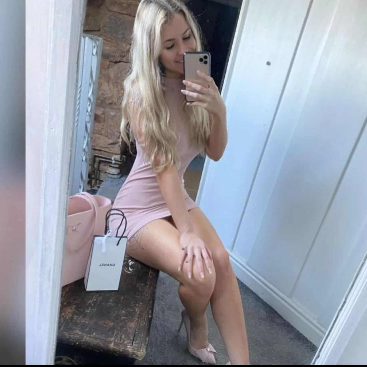 Dress could be a little shorter 😉 posted by yourslutruby