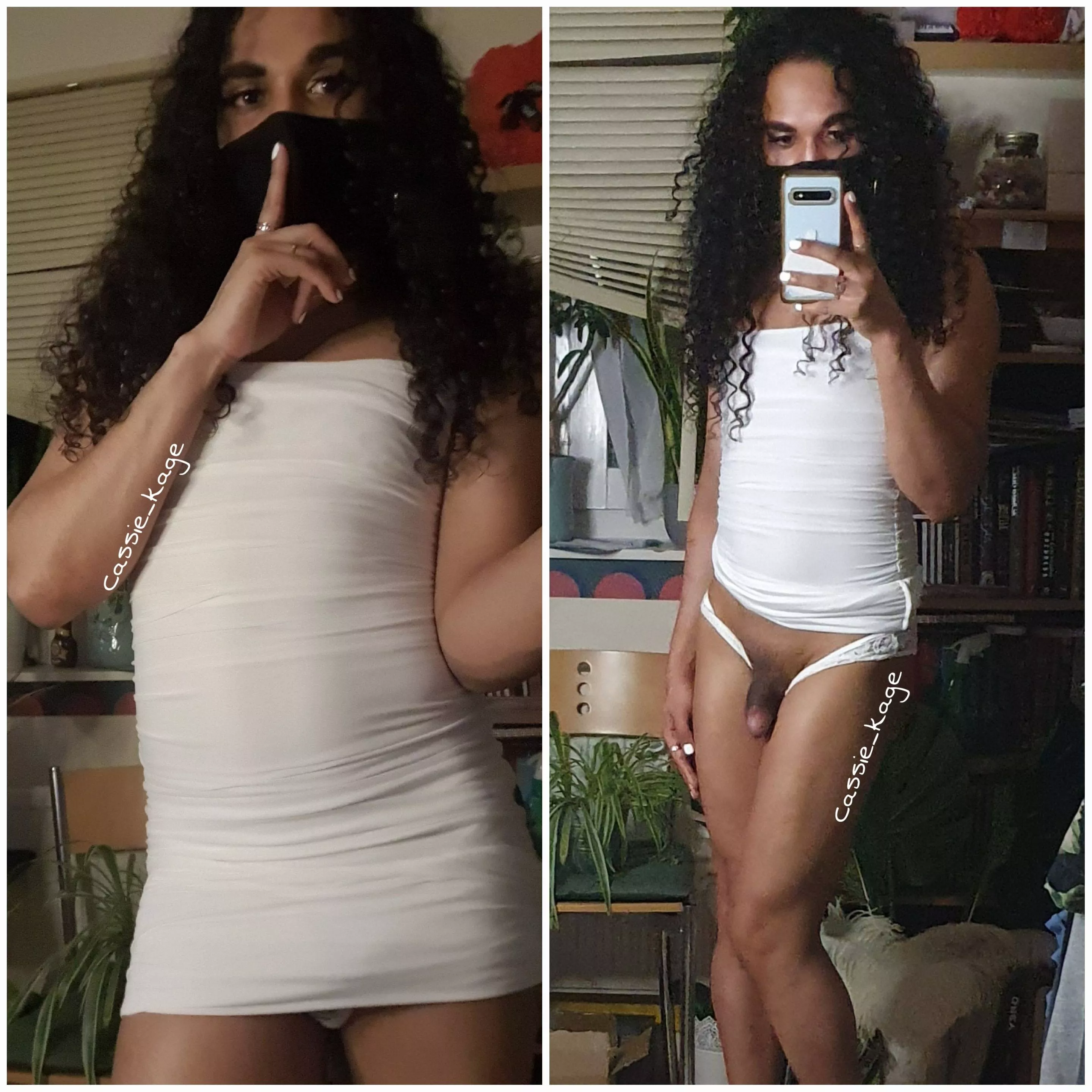 dress isn't the only thing that's short 🙈 posted by Cassie_kage