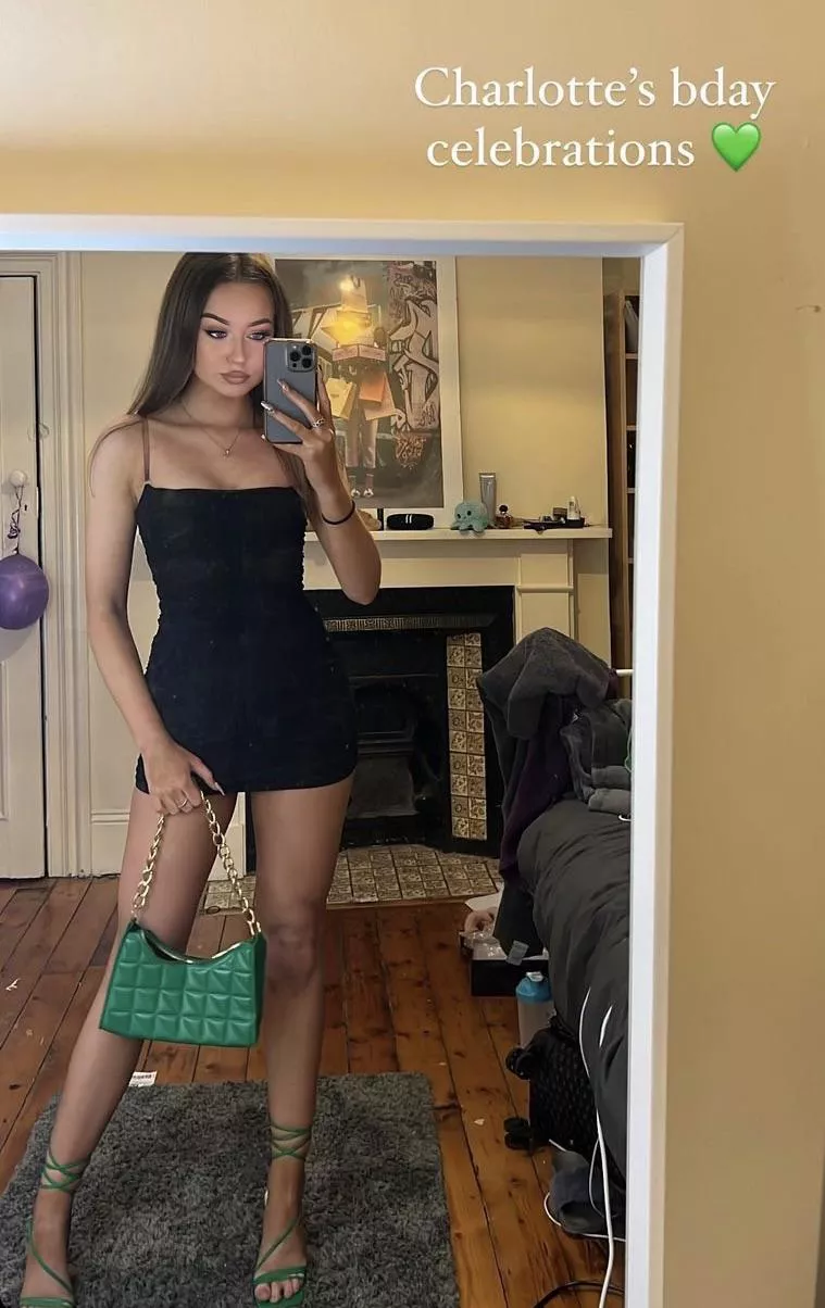 Dress so short that I’m sure everyone got to celebrate posted by thebigcockstudent