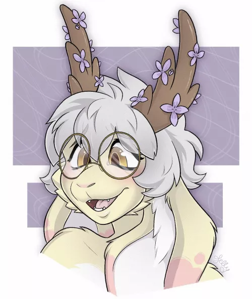 Drew a gift for a new friend I met at FWA, Fleur! Recognize him? <3 by jellyclaws