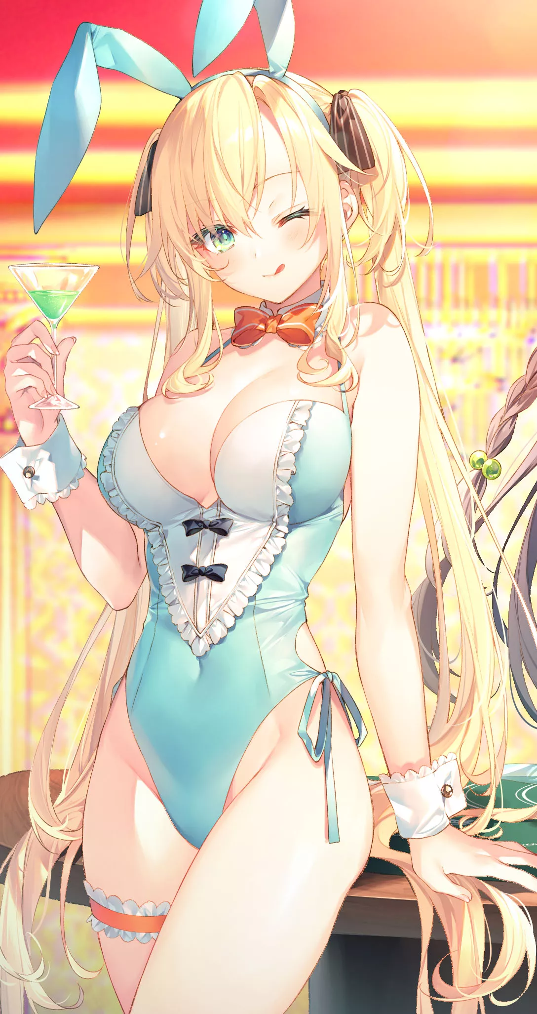 Drinks Service Bunny posted by GingerGentleman