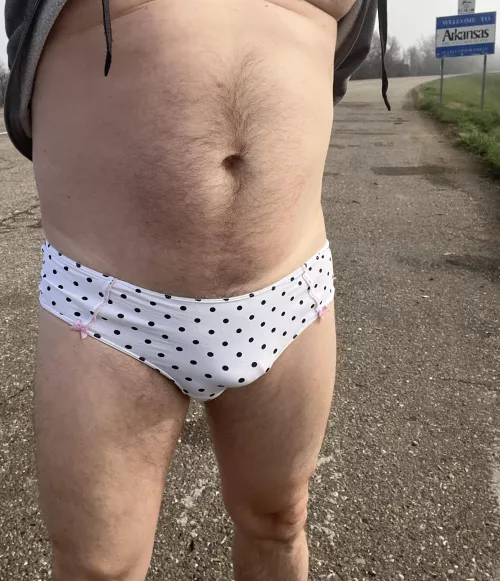 Driving thru Arkansas today in my panties. What would they think of this sissy? by Pantymanlover789