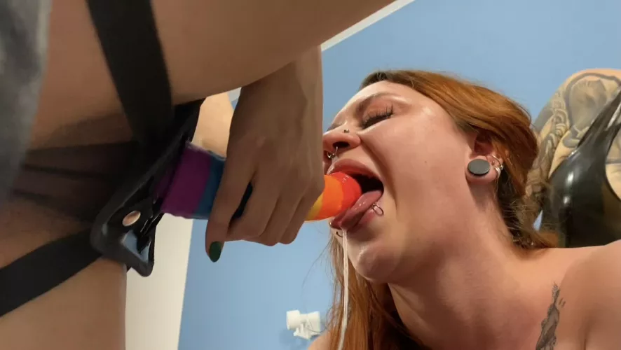 Drool all over my cock🍆💦👅 by naughtyrwife