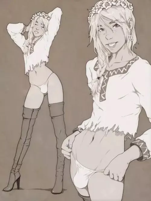 Drop dead gorgeous. Artist : yuni by HuntingwithTraps