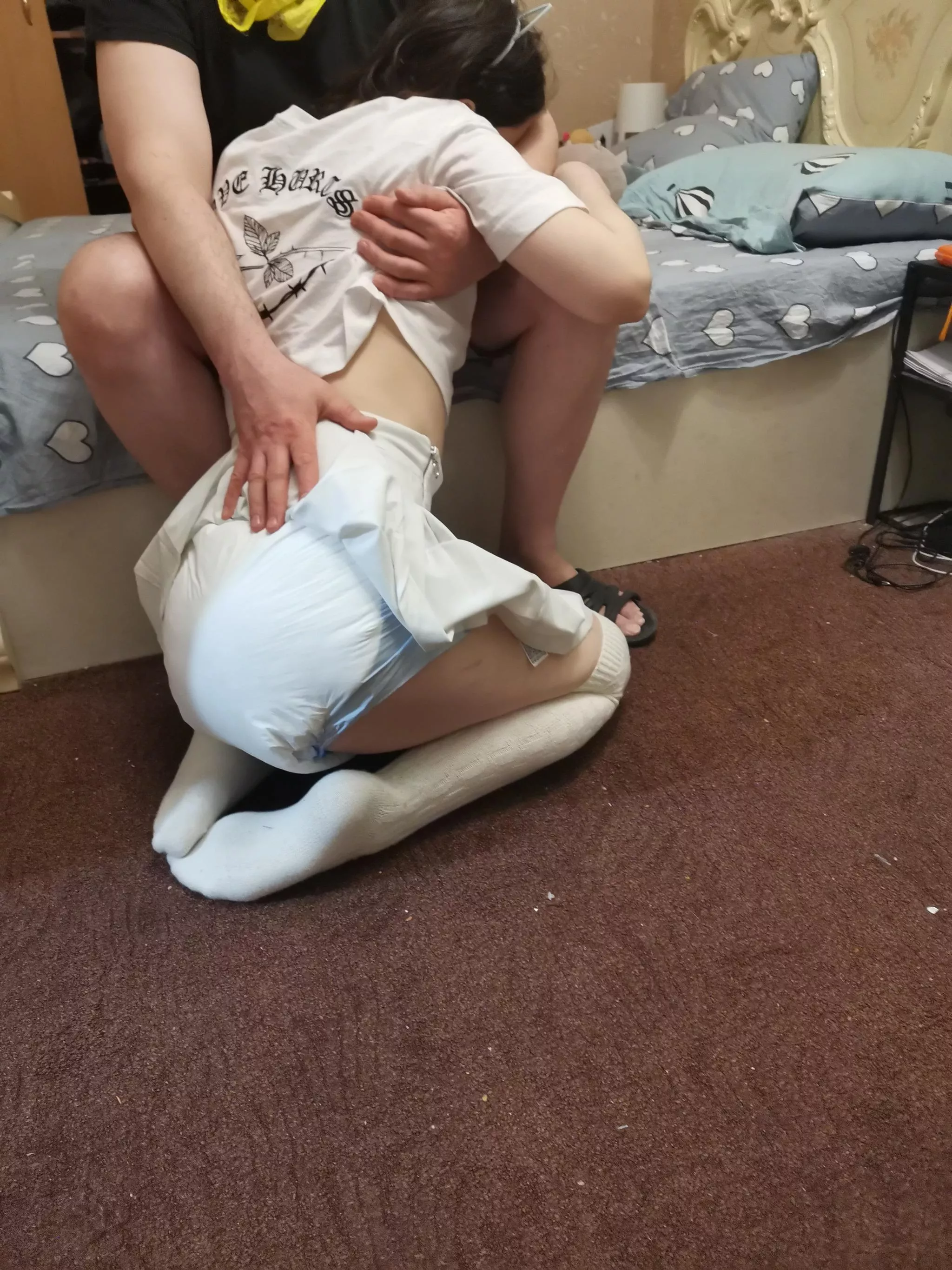 Dumb little baby still needs her diapers posted by robert-snow-7