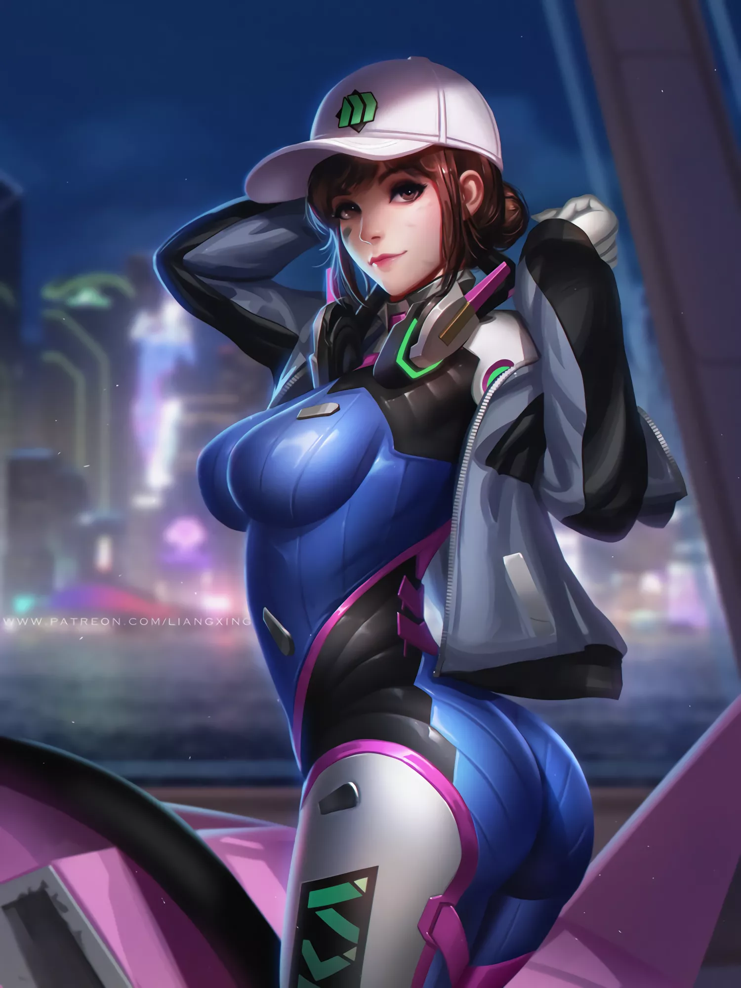 D.va Shooting Star ( Liang Xing) [Overwatch] posted by sequence_string