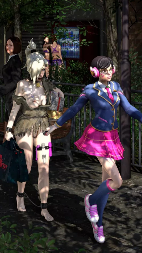 D.vas bitch carrying her begs by ff7sfm by hive98