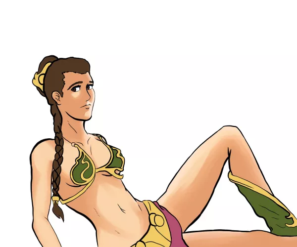 Early Slave Leia Work [Lewdistrator] by Lewdistrator