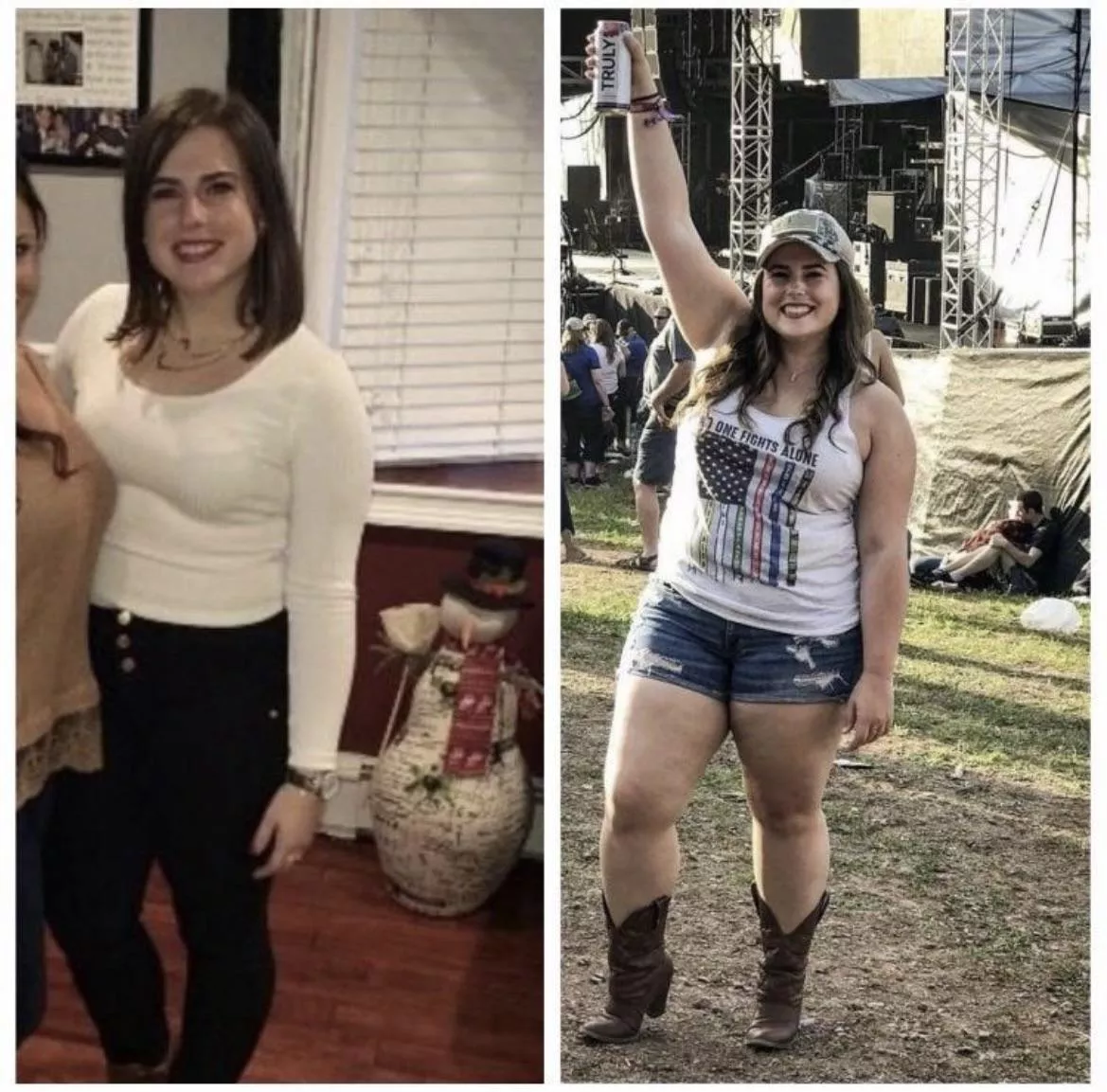 East coast girl moves to the south. Who knew moving caused weight gain posted by bench9448