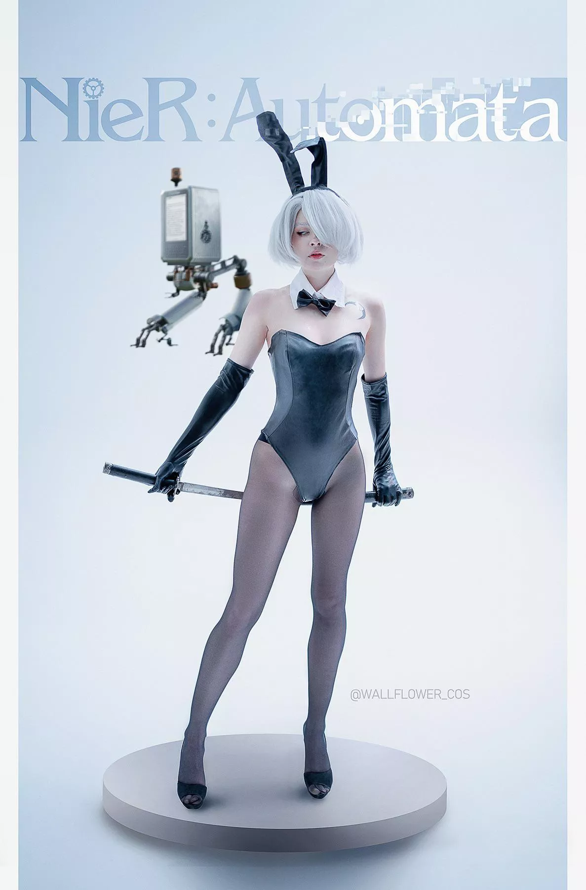 Easter bunny 2b at your service 🤍 posted by wallflower_cos