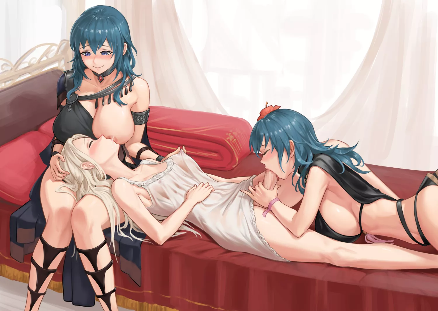 Edelgard & Byleth's Sweet Sex (Zero A) [Fire Emblem] posted by sequence_string