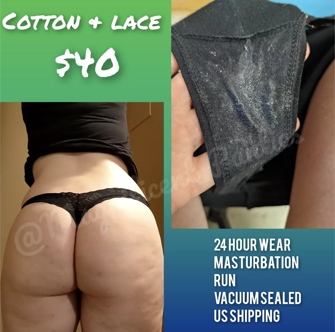 EDGING ALL DAY & RUNNING TONIGHT! [Selling] Scoop up this cotton/lace combo quick! ✨vials✨customs✨GFE✨sexting✨FANSLY✨ Premium Snapchat✨DM or KIK M3GNIFIC3NT posted by Magnificent_Panties