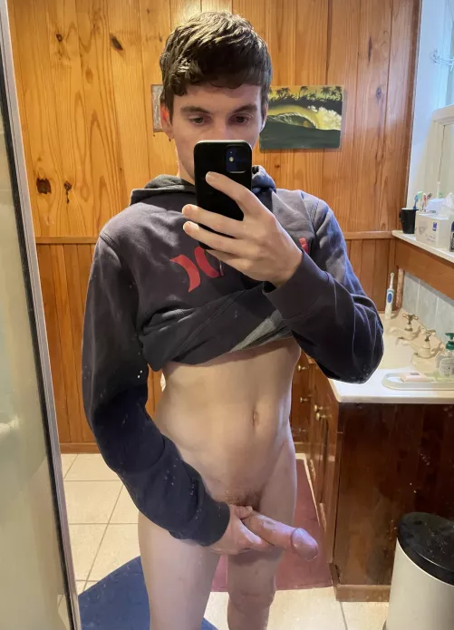 Edging my cock by Outback896