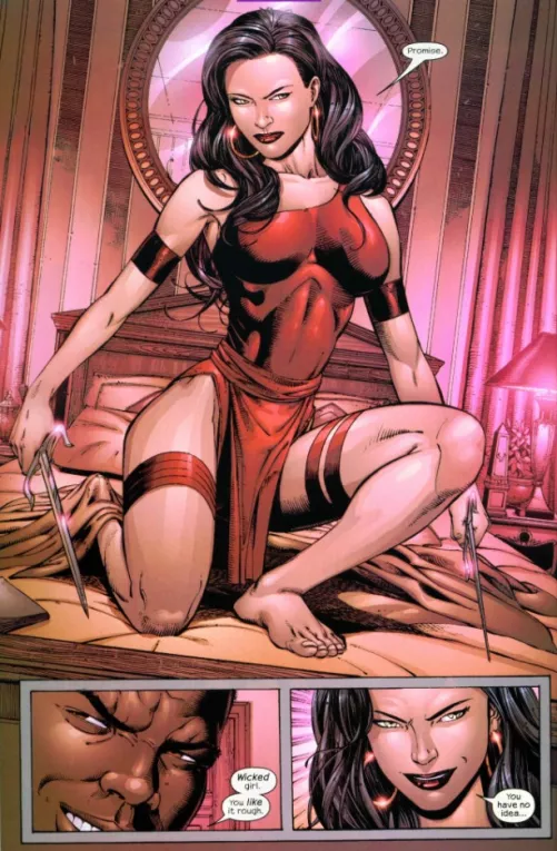 Elektra in the Bedroom [Elektra (2001) #26] by lordhater1