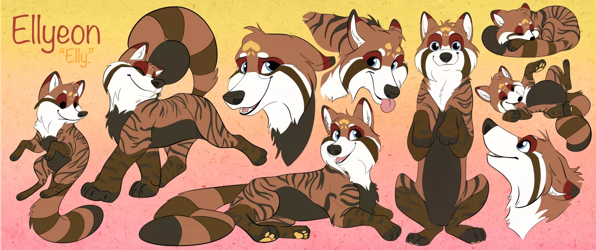 Elly's Character Sheet! (OC belongs to me, Art by Sandra Cendrero) by ChocoboRyder