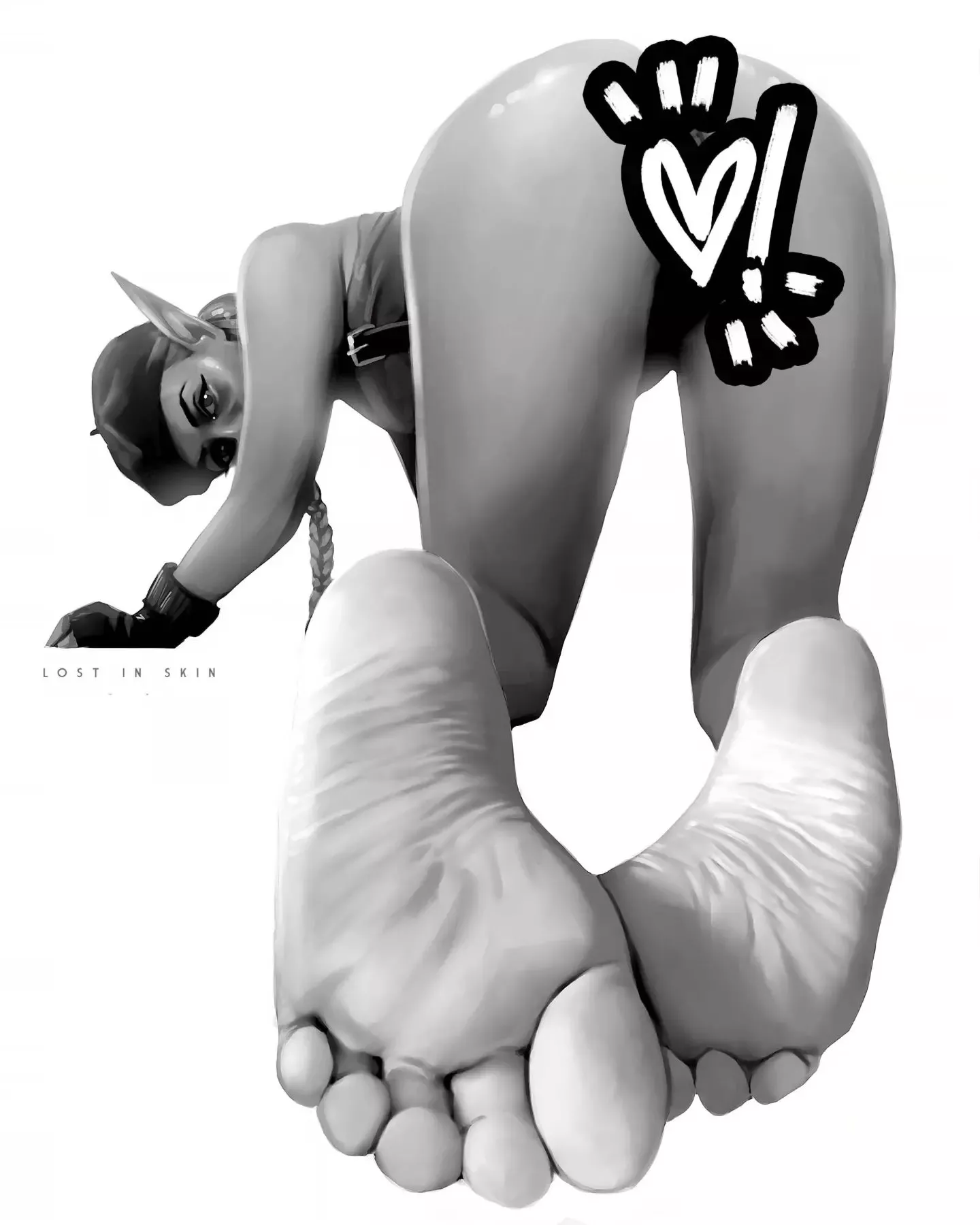 Elven Cammy's Soles (LostInSkin) [Street Fighter] posted by Lachryma_ud