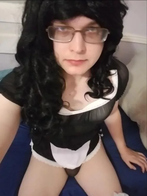 embarassed sissy shows panties by sissy_femboy123