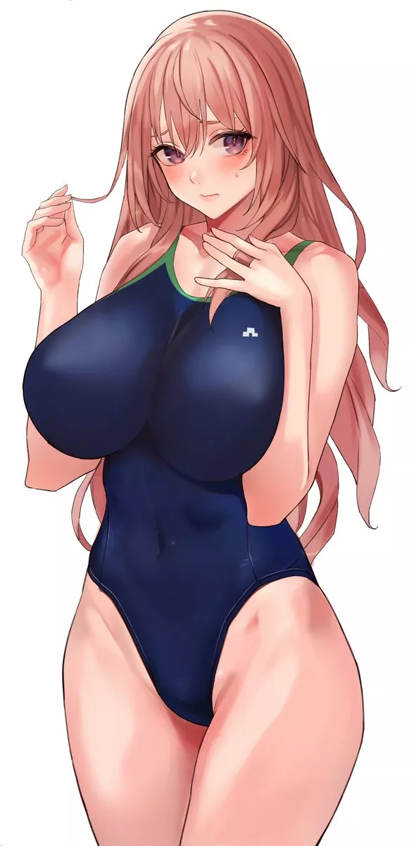 Embarrassed How Big Their Breasts Are In This Swimsuit (Sawatari Kazuma) [Original] posted by sequence_string