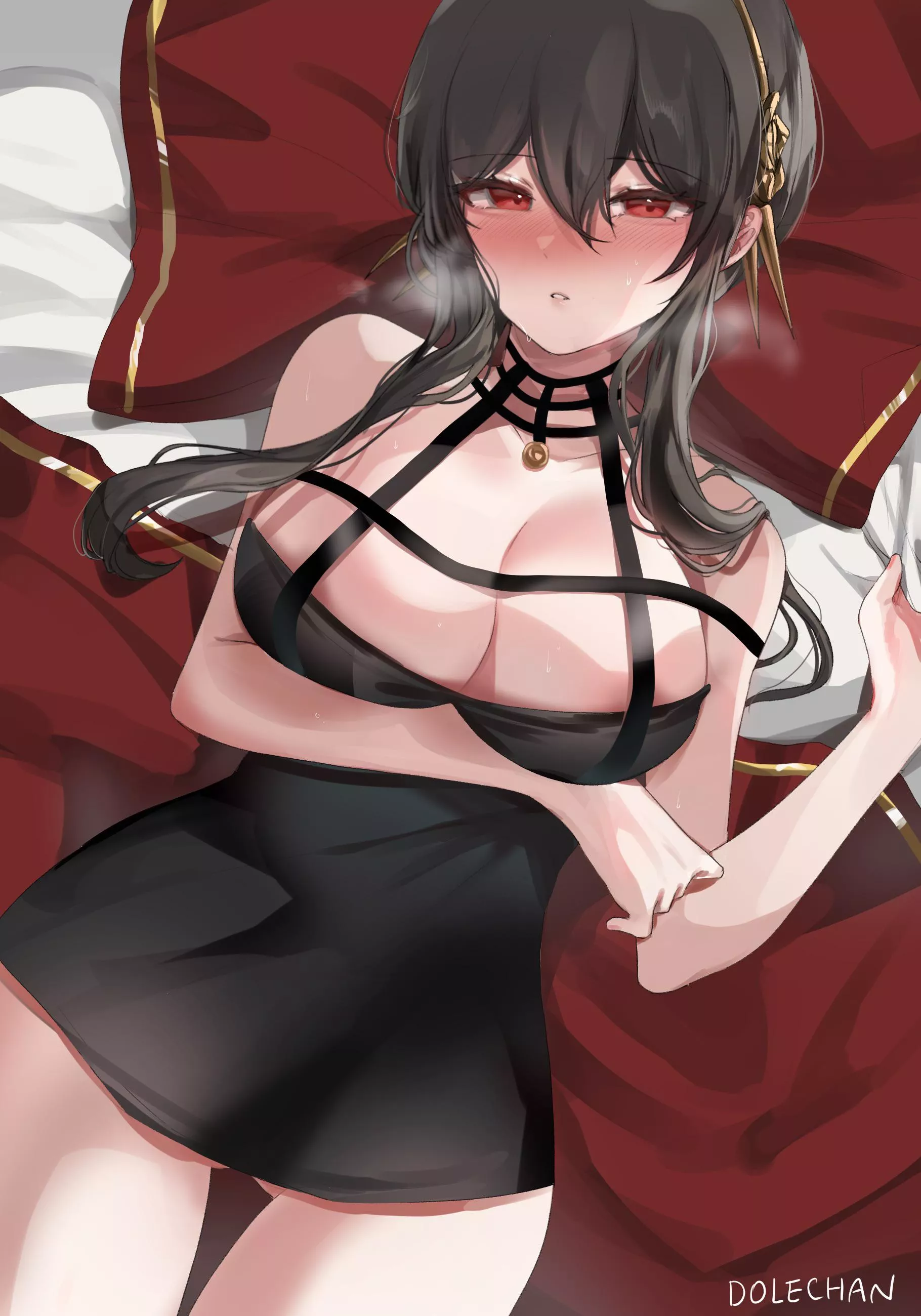 Embarrassed Yor posted by -Zeneryth-