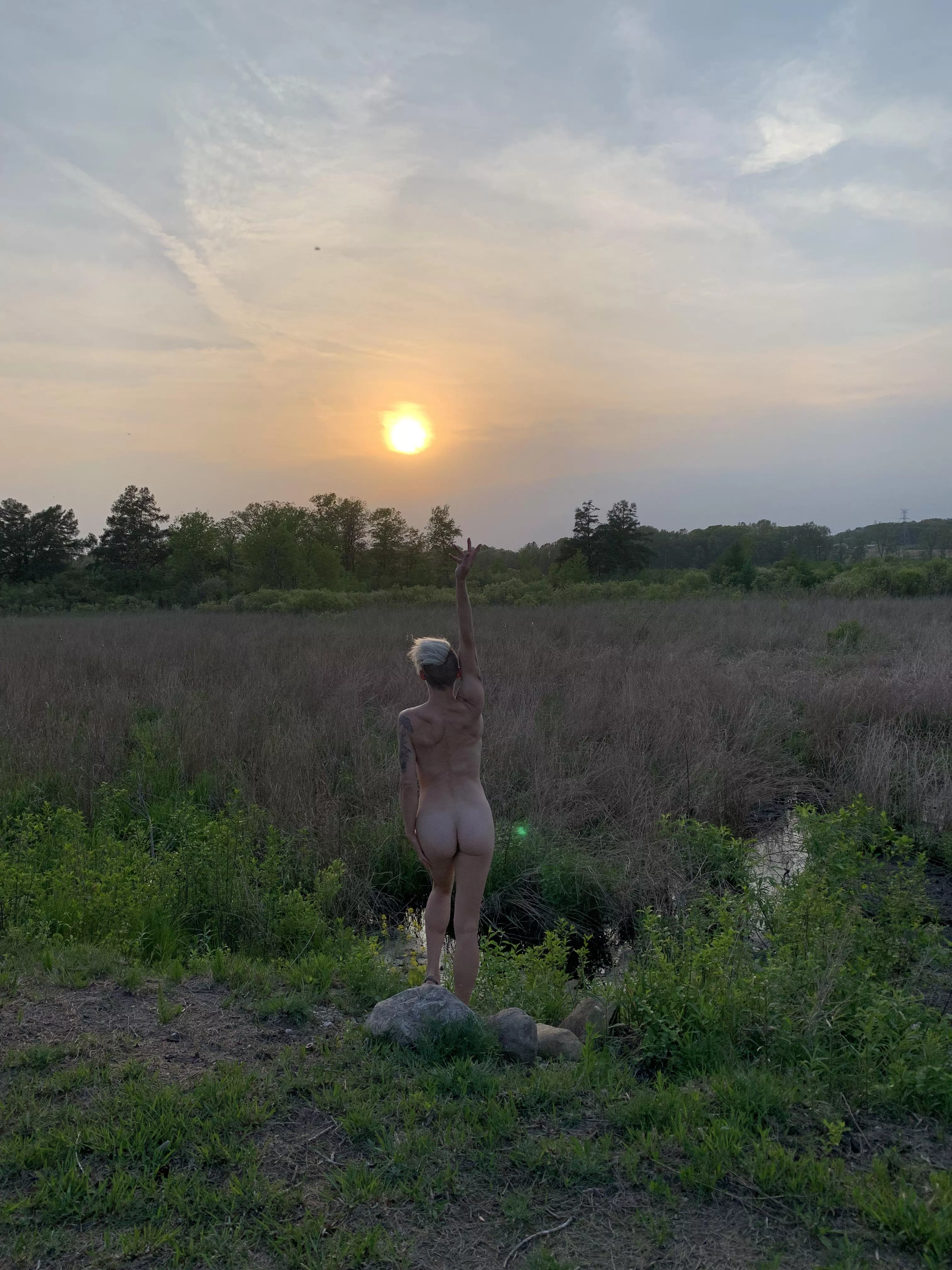 Embracing the sunset 🌅(f) posted by Battlestar_unicorn