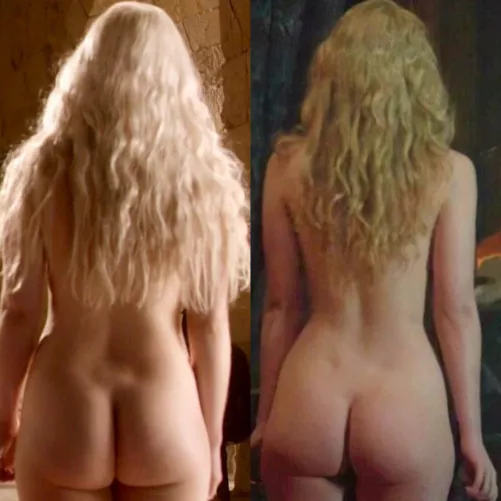 Emilia Clarke vs Elle Fanning by 534Moon