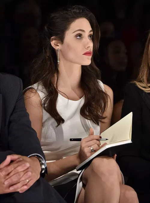 Emmy Rossum, Project Runway NYC, 2015 by J_LeVeL